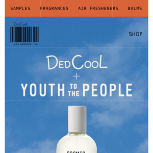 NEW – DedCool x Youth To The People Cosmic Release