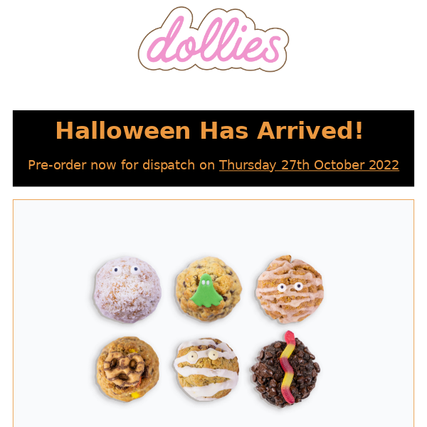 Halloween has landed at Dollies 🎃
