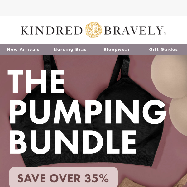 Pumping? Add this bargain bundle to cart.