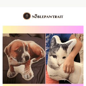 🥰Wrap your arms around the love of your life, now on a pet face pillow