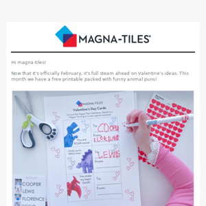 💕Unleash Creativity - Get Your Free Magna-Tiles® Printable! 💕