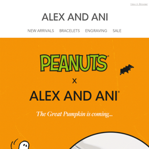 New! Peanuts x Alex and Ani Halloween Collection 🎃