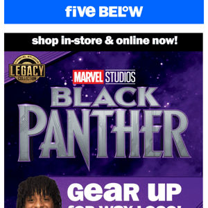Black Panther merch starting at $3.25? 😱