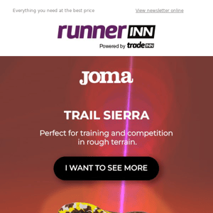Trail Sierra by Joma 👉 Training just got easier
