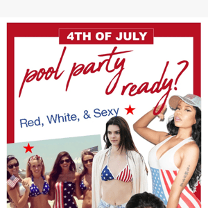 Red, White, and Sale! Get Ready For the 4th Of July...