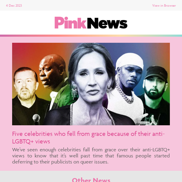 😤 Celebs with anti-LGBTQ+ views that fell from grace 🚫