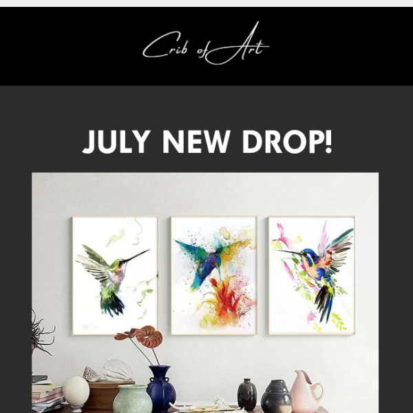 JULY NEW DROP: Elevate Your Home with Artful Delight!