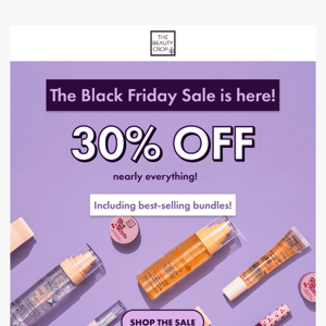 30% OFF best-sellers, sets & bundles