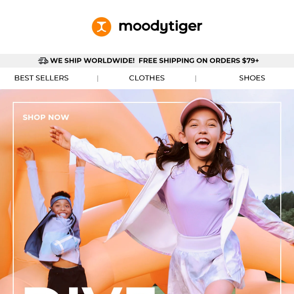 moodytiger Kids 2-in-1 Running Shorts Leggings