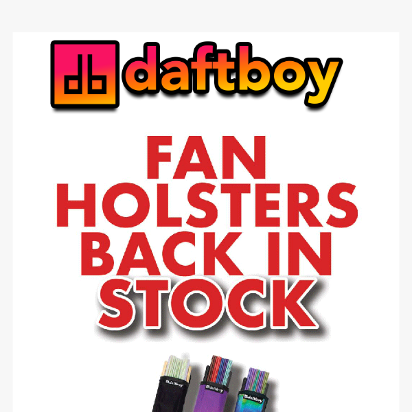 🔴 Back In Stock: Top Selling Fan Holsters