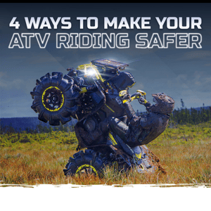 4 ways to make your ATV riding safer  📌