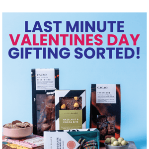 LAST MINUTE VALENTINE’S GIFTING SORTED!! 🌹 🍫 🍷 🍕