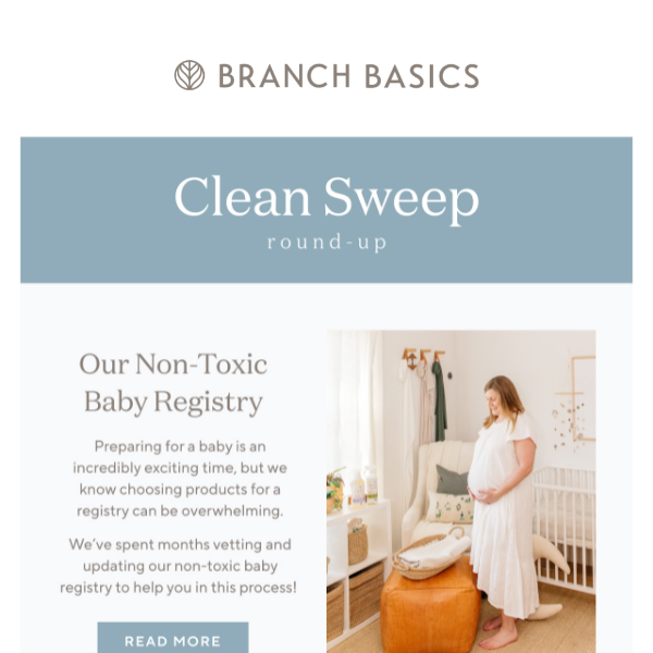 Our 2022 Non-Toxic Baby Registry! 🍼