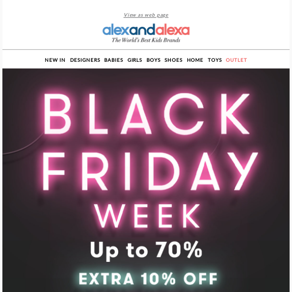 What about 10% extra off on Black Friday prices?