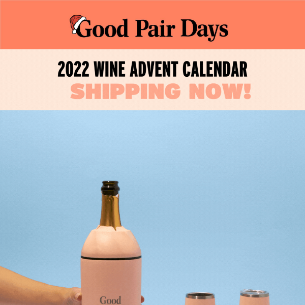 Advent Calendars Now Shipping 🎄🍷