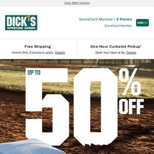 Go above and beyond with DICK'S Sporting Goods - find irresistible savings