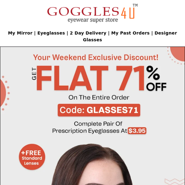 Goggles 4u 🔴 Weekend Exclusive Sale Is Live.