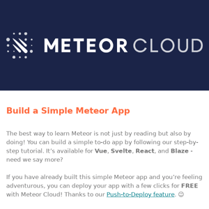 Create a Meteor app in MINUTES 😱