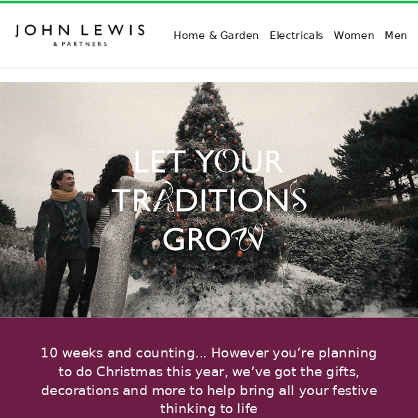 It’s time – let’s start making Christmas plans