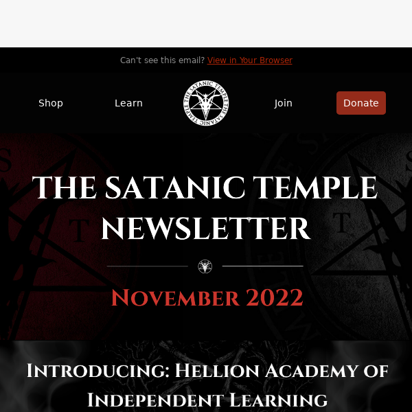 Introducing the Hellion Academy of Independent Learning - TST Newsletter November 2022