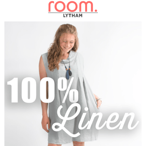 Get summer ready with 100% Linen🤍