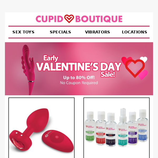 Get ready! Valentine's Day will be here soon!
