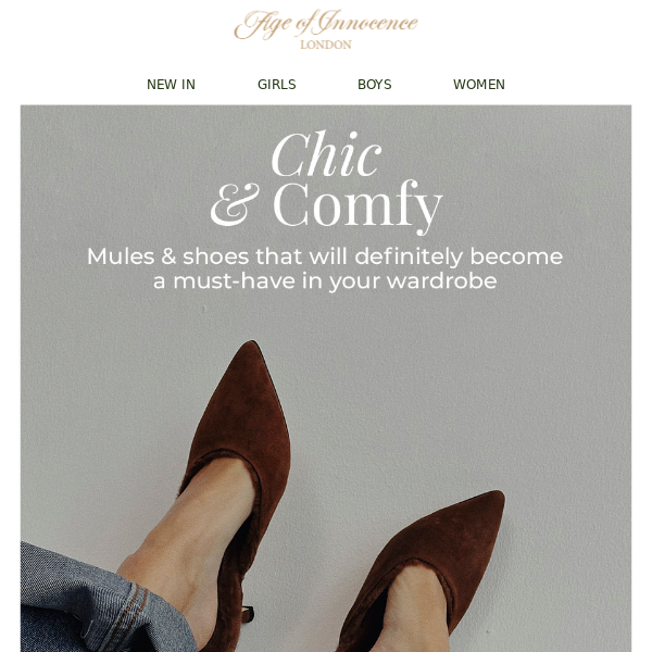 Mules & Shoes That Will Definitely Become a Must-have in Your Wardrobe -  Age of Innocence