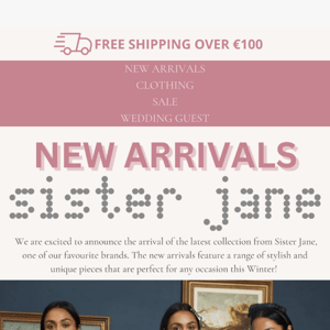 New In... Sister Jane ❤️