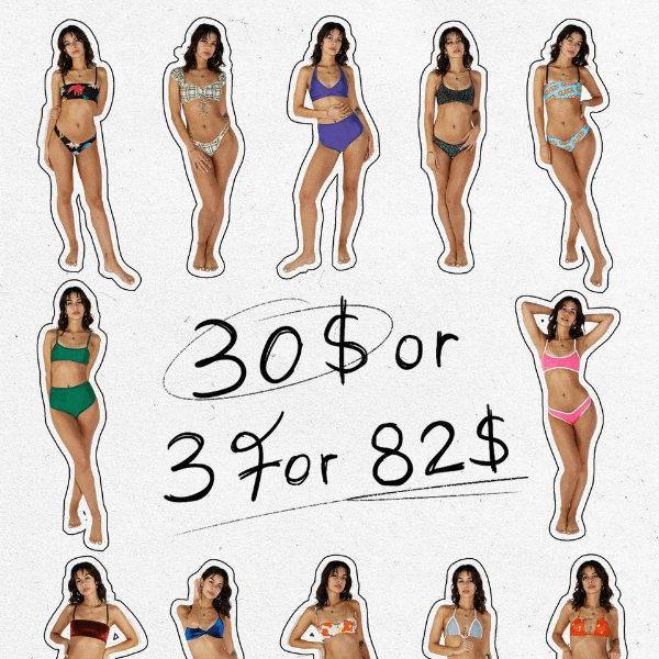 20$ for a Bikini SET ?!!🖤👙✨