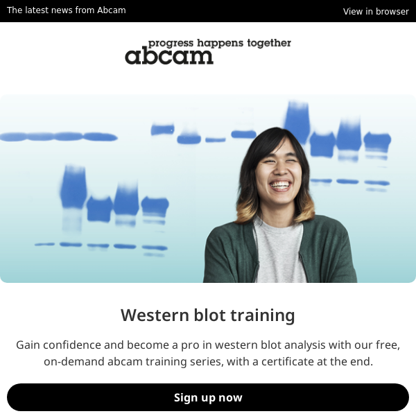 Western blot online training and our amyotrophic lateral sclerosis pathway