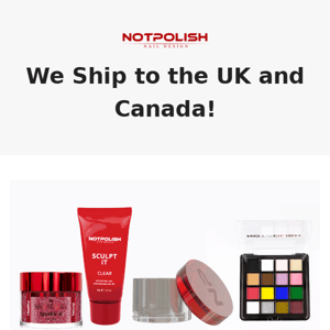 We now Ship to the UK and Canada!!🤩