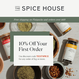 Welcome to The Spice House!