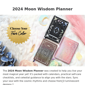 2024 Moon Wisdom Planner