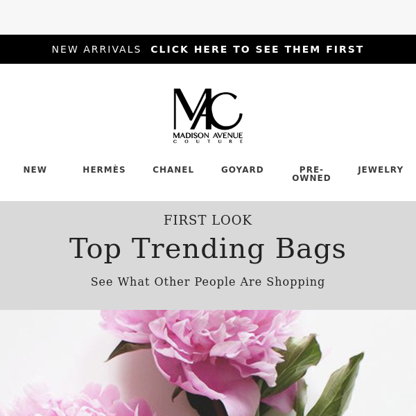 Insider Look 🌸 See Our Top Trending Bags - Madison Avenue Couture
