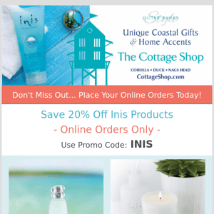 Flash Online Sale... Inis Products On Sale Now!!