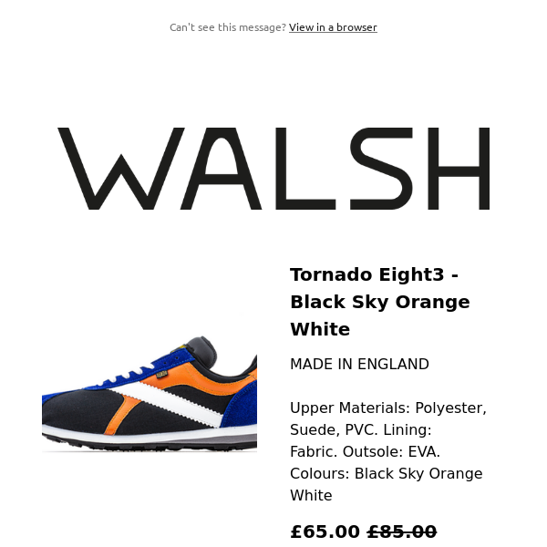 WALSH BLACK FRIDAY SALE