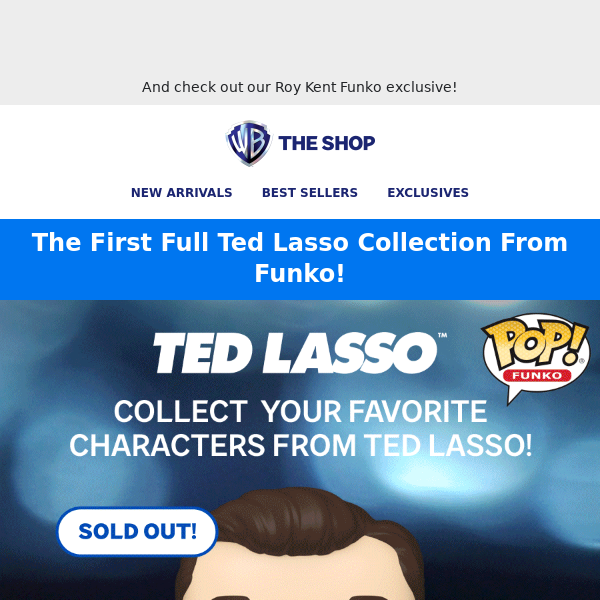 Almost Gone, Don't Miss the Ted Lasso Funko Pop! Figures!