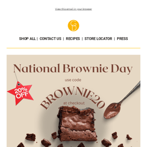 National Brownie Day! Celebrate all brownie bundles