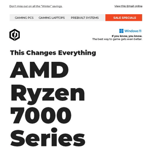 ✔ The Ultimate Processor for Gaming with AMD Ryzen 7000 Series