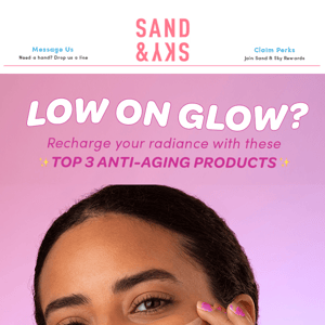 TOP 3 products for radiant & glowing skin