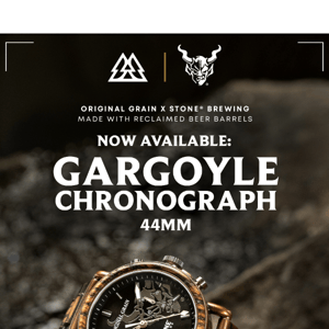 DETAILS: Gargoyle Chrono 44mm