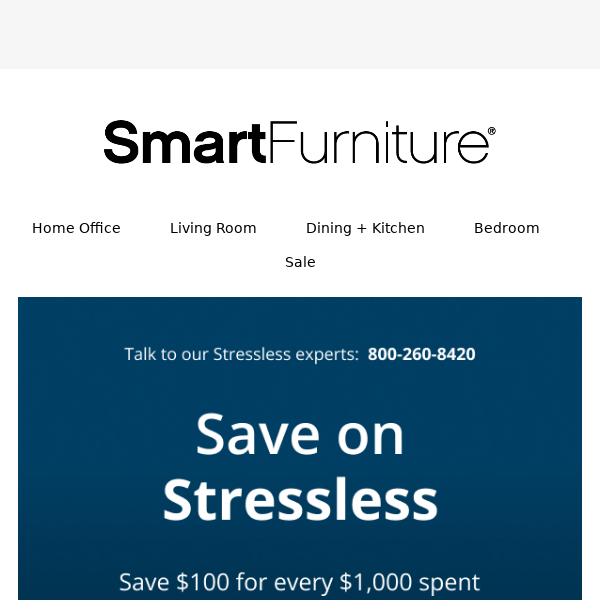 Summer Instant Rebate on All Stressless Furniture