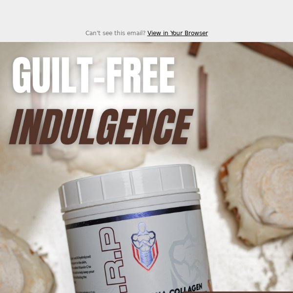 Guilt-Free Indulgence...Improved Cinnamon Bun Collagen Flavor!