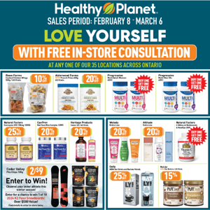 Monthly Flyer Ends Tonight! Grab These Deals Before They're Gone!