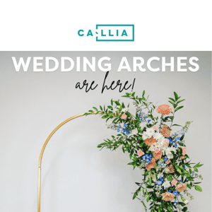 NEW for Weddings - DIY Floral Arch 😍