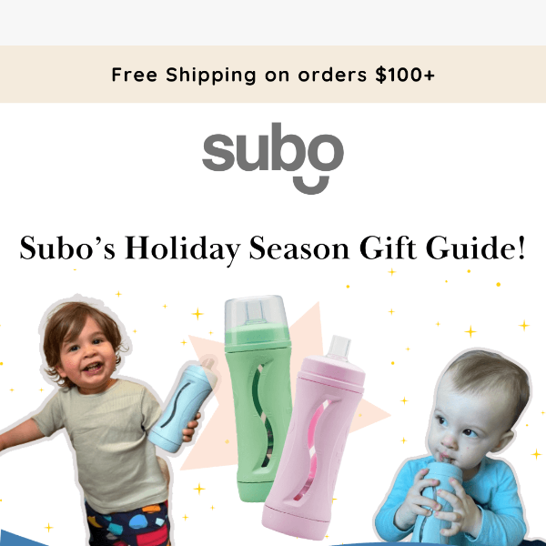 Subo's Holiday Season Gift Guide is here! ✨