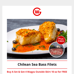 Chilean Sea Bass Filets Deal 🐟