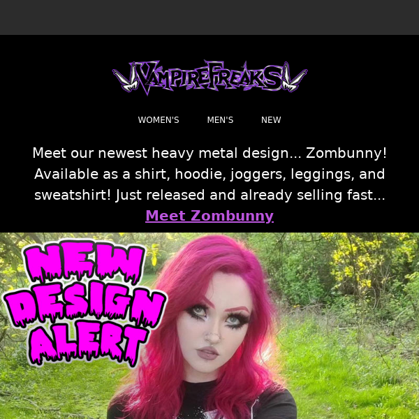 Have You Met Zombunny Yet? 🐰🖤🧟‍♂️