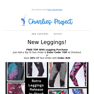 New Leggings Now In-Stock! Super Hero's, Florals, Soccer, Lace