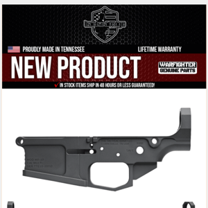 ALL-NEW WARFIGHTER10 Billet Ambi AR-10 Lower.... Get a free upper to match....time ends soon